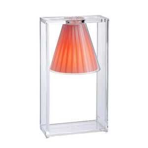 Light-Air Pleated Pink Lamp