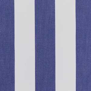 Outdoor Furniture Accessories: Cabana Mediterranean Blue Stripe Outdoor Fabric