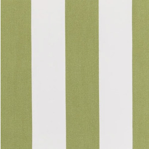 Outdoor Furniture Accessories: Cabana Lime Stripe Outdoor Fabric