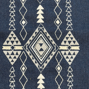 Tuareg Midnight Outdoor Fabric