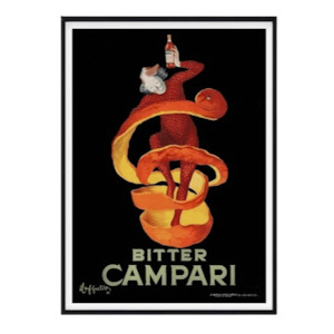 Bitter Campari Framed Art Print