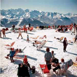 Prints: Verbier Vacation Unframed Print PRE ORDER