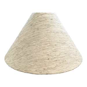 Jinpa Silk 22" Cone Lampshade