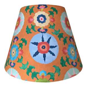 Izmir Orange 18" Cone Lampshade