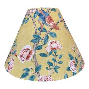 Andhara Yellow 20" Cone Lampshade