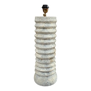 Corrugated Pillar Lamp Base