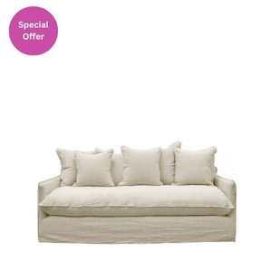 Lotus Slipcover 2 Seater Sofa