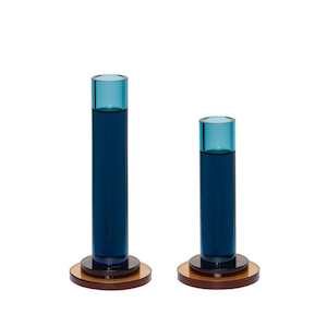 Comet Candlesticks Blue