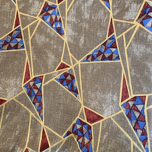 Gold and Gems Fabric