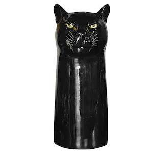 Panther Flower Vase