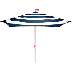 Outdoor Furniture: Stripesol Dark Blue Umbrella