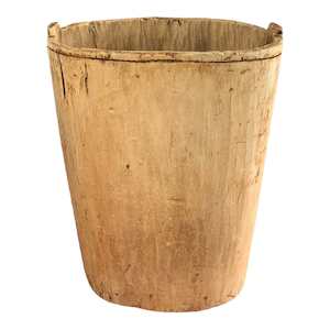 Antique Wooden Bucket