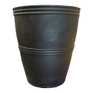 Apollo Large Black Planter