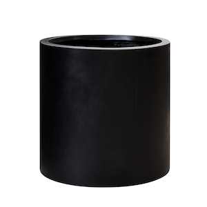 Mikonui Cylinder Planter Large - Black PRE ORDER