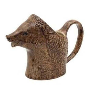 Quail Ceramics: Hedgehog Jug Small