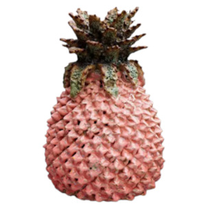 Pineapple Vase Pink 23cm