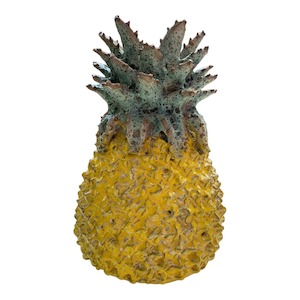 Yellow Pineapple 23cm Vase