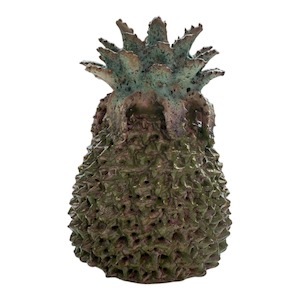 Green Pineapple 23cm Vase