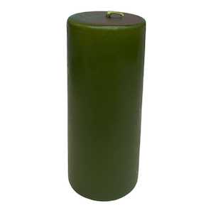 Olive Pillar Candle 150mm