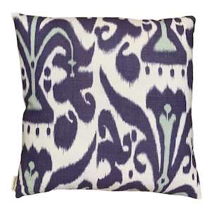 Purple Ikat 50x50 Cushion