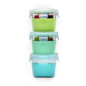 Baby wear: Melii | Glass Containers Silicone Sleeve - 3pk