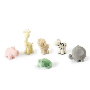 Tikiri | Rubber Bath Toy - Safari Animals