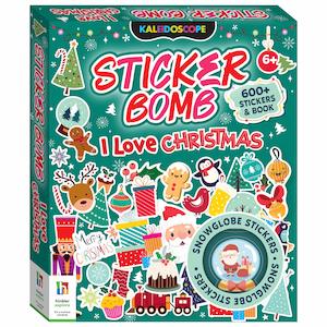 Hinkler | Kaleidoscope Sticker Bomb I Love Christmas!