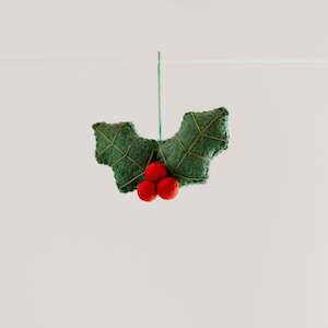 Pashom | Hanging Decoration - Holly Leaves