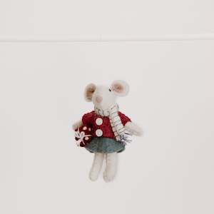 Pashom | Hanging Decoration - Pink Mouse