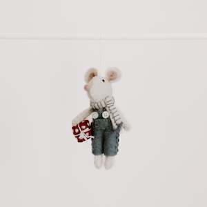 Pashom | Hanging Decoration - Blue Mouse