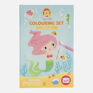 Tiger Tribe | Colouring Set - Mermaids