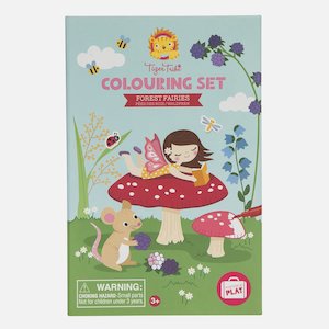 Baby wear: Tiger Tribe | Colouring Set - Forest Fairies