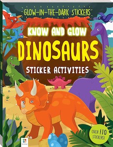 Hinkler | Know and Glow: Dinosaurs Sticker Activities