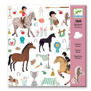 Djeco | Stickers - Horses