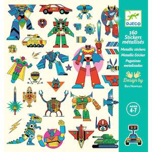 Djeco | Stickers - Robots