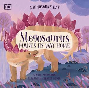 A Dinosaur's Day: Stegosaurus Makes Its Way Home