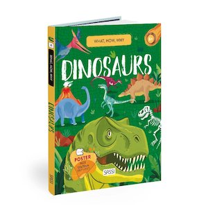 Sassi | What, How, Why - Dinosaurs - Book & Poster