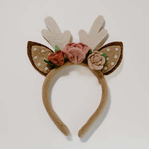 Pashom - Reindeer Headband - Floral