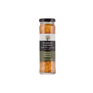 Roasted Capsicum Mustard 150g | Random Harvest