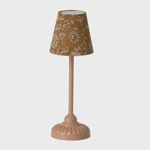 Maileg Vintage Floor Lamp Mouse Dark Powder | Maileg