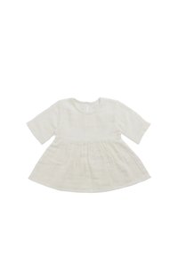 Organic Cotton Muslin Estelle Top - Parchment | Jamie Kay