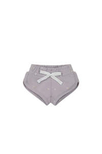 Organic Cotton Ivy Shortie - Annie Ditzy Violet Ice | Jamie Kay