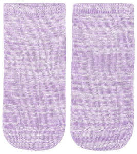 Infant clothing: Organic Socks Ankle Marle Lavender | Toshi