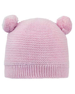 Infant clothing: Lavender - Organic Beanie Snowy | Toshi