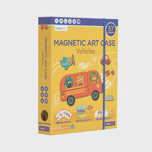 Magnetic Art Case- Vehicles | Mieredu