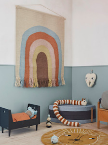 FOLLOW THE RAINBOW WALL RUG | OYOY