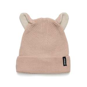 WOLF EARS BEANIE Dusty Pink | CRYWOLF