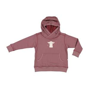 Infant clothing: Slouch hoody - Plum / Humble Master