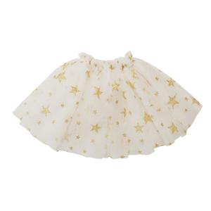 Tutu Ivory Gold Star for 40-55cm dolls | Alimrose