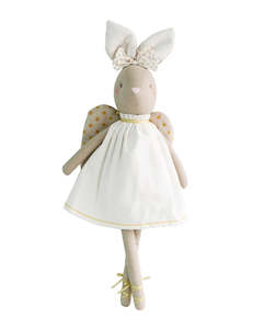 Abby Angel Bunny 48cm Ivory